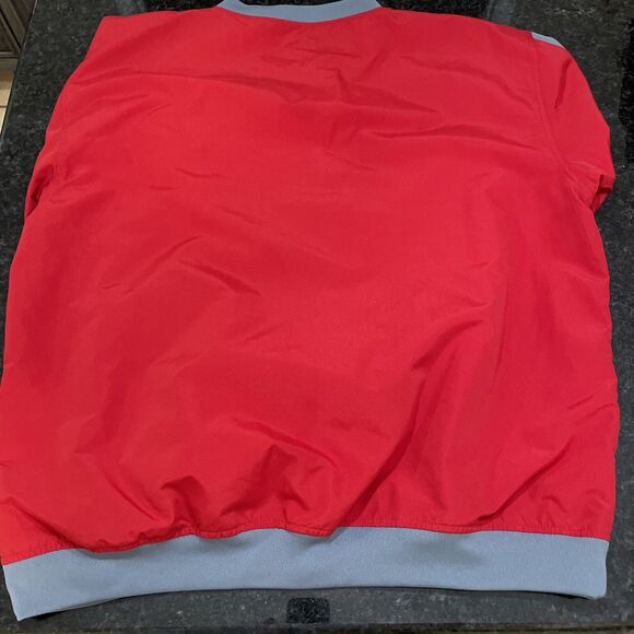 KA Apparel TEAM Alabama “A” Crimson Tide Red/Gray Windbreaker Pullover Mens LG - Picture 7 of 16